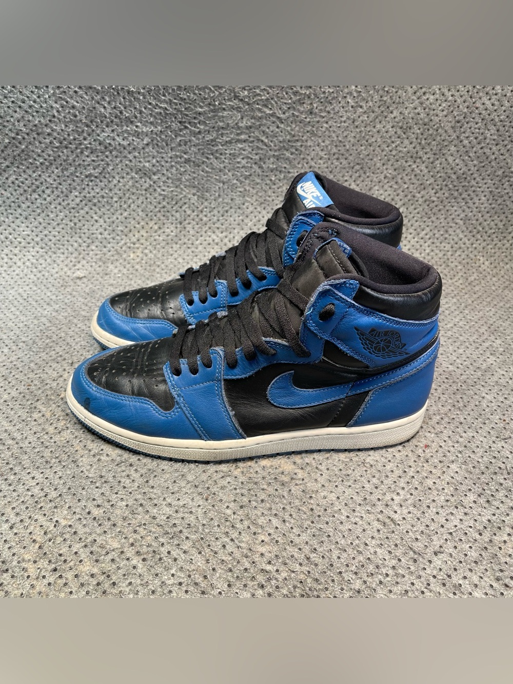 Jordan 1 High Dark Marina Blue Shoes Size 9 Men’s